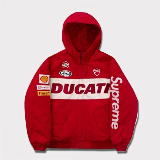 Supreme 2024SS Ducati Hooded Racing Jacket | ドゥカティフード