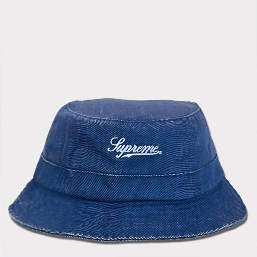 完全正規品シュプリーム帽子 Supreme シュプリーム 2024SS Coated Denim Camp Cap コーテッドデニム