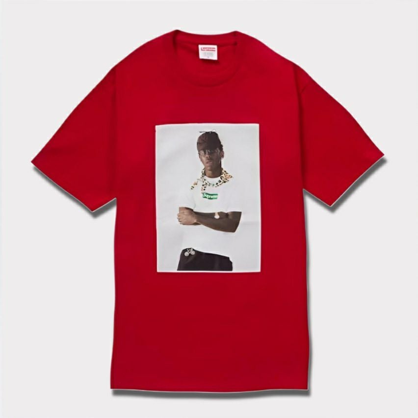 24aw Supreme Tyler The Creator tee tシャツ Supreme Tyler, The Creator Tee Brown (FW24) – STEALPLUG KL