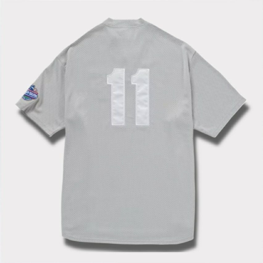 新作 supreme S Logo Baseball Henley グレー2