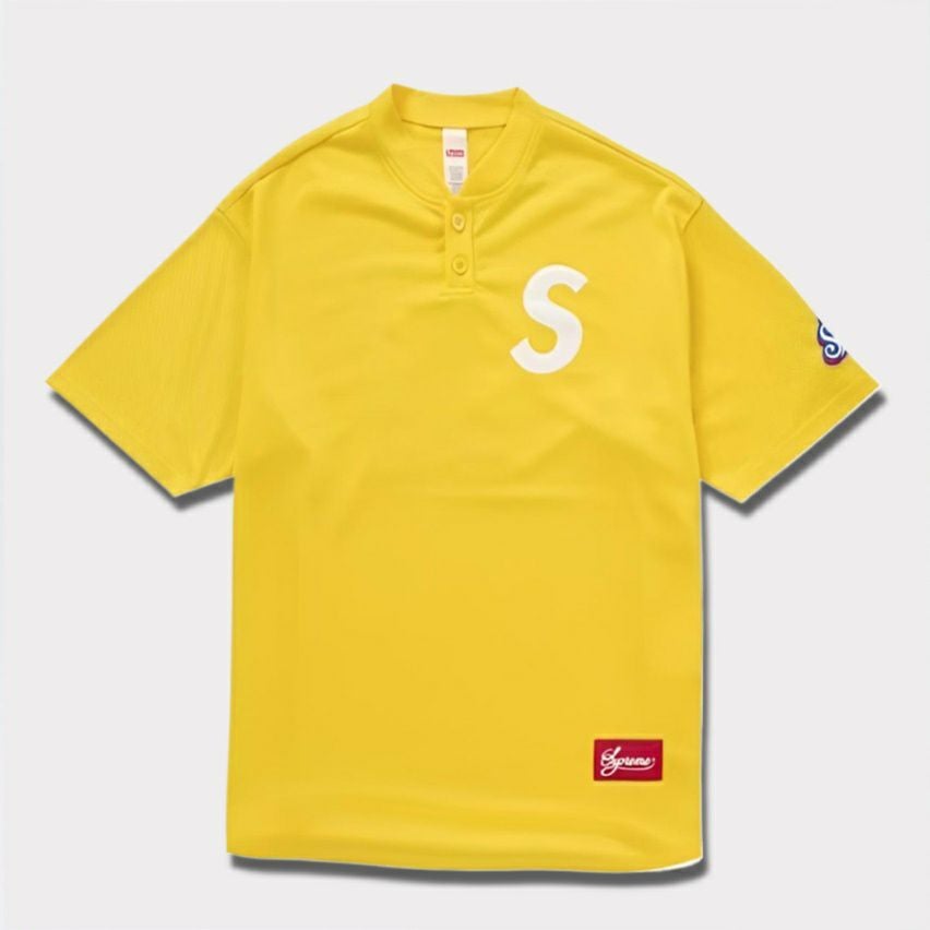 Supreme シュプリーム 2024AW S Logo Baseball Henley Sロゴベース 