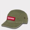 新作 surpeme 2024aw military camp cap オリーブ１