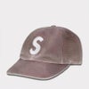 新作 surpeme pigment s logo 6 panel cap カーキ1