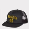 新作 supreme stability mesh back 5 panel cap ブラック
