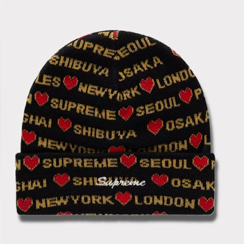supreme ハート ビーニー Supreme Hearts Beanie シュプリーム ハート ビーニー ニット帽