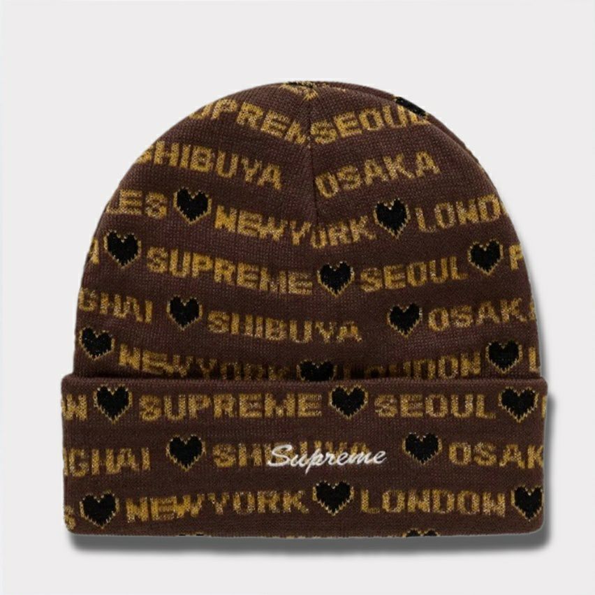 Supreme シュプリーム 2024AW Hearts Beanie ハートビーニー ニット帽