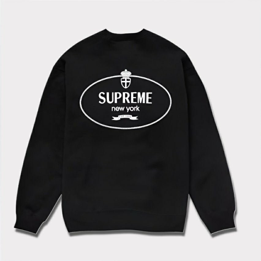 Supreme 新作 24aw crest crenweck ブラック1