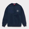 supreme 新作 24aw crest crewneck ネイビー2