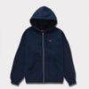 supreme 新作 24aw small box zip hooded sweatshirt ネイビー