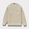sureme 新作 24aw waffle small box sweater ストーン