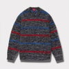 sureme 新作 24aw waffle small box sweater ストライプメランジ