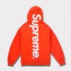 supreme 24aw 新作 satin applique hooded sweatshirt パーカー オレンジ