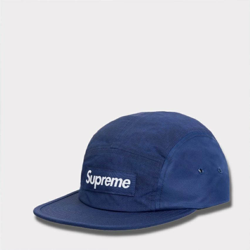 シュプリーム ワックスド リップストップ キャンプ キャップ Supreme Waxed Ripstop Camp Cap White - FW24 - US