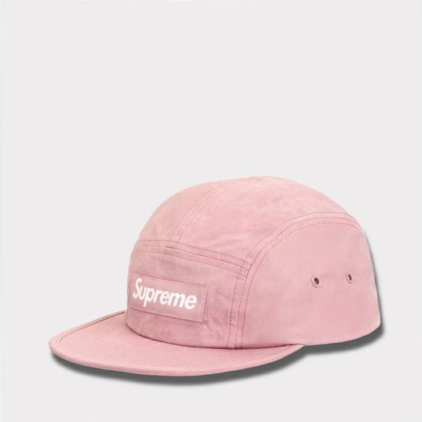 Supreme ピンク ワークキャップ SUPREME / WASHED CANVAS CAMP CAP