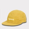 supreme 24aw 新作 waxed ripstop camp cap イエロー