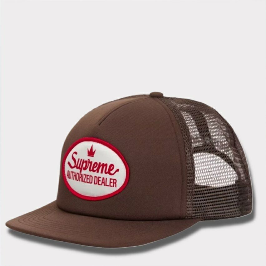 Supreme ピンズ メッシュバック 5パネル キャップ ブラウン 茶色 Supreme シュプリーム 2024AW Authorized Mesh Back 5-Panel Cap