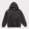 新作 Supreme シュプリーム 2024AW Liberty Hooded Sweatshirt リバティーフードパーカー ウォッシュブラック 黒１