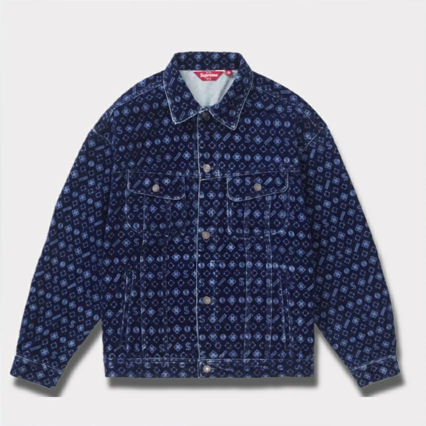 K*U様 Supreme 旧ロゴ刺繍フーディ S サイズ supreme シュプリーム パーカー フーディ L センターロゴ 刺繍ロゴ