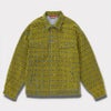 Supreme シュプリーム 2024AW Flocked Denim Trucker Jacket　フロックドデニムトラッカージャケット マスタード