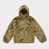 Supreme シュプリーム 2024AW Faux Fur Hooded Jacket　フォーファーフーデッドジャケット オリーブ