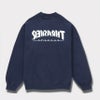 Supreme シュプリーム 2024AW Thrasher Crewneck スラッシャークルーネック ネイビー 紺