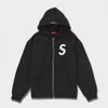 Supreme シュプリーム 2024AW S Logo Zip Up Hooded Sweatshirt Sロゴジップアップフードパーカー ブラック 黒