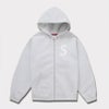 Supreme シュプリーム 2024AW S Logo Zip Up Hooded Sweatshirt Sロゴジップフードパーカー アッシュグレー　灰