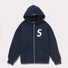Supreme シュプリーム 2024AW S Logo Zip Up Hooded Sweatshirt Sロゴジップフードパーカー ネイビー 紺