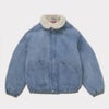Supreme シュプリーム 2024AW Faux Shearling Lined Bomber Jacket　フォークスシアリングラインドボンバージャケット デニム