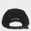 Supreme シュプリーム 2024AW Corduroy S Logo 6-Panel Cap コーデュロイSロゴ6パネルキャップ ブラック　黒