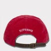 Supreme シュプリーム 2024AW Corduroy S Logo 6-Panel Cap コーデュロイSロゴ6パネルキャップ ブライトレッド 赤