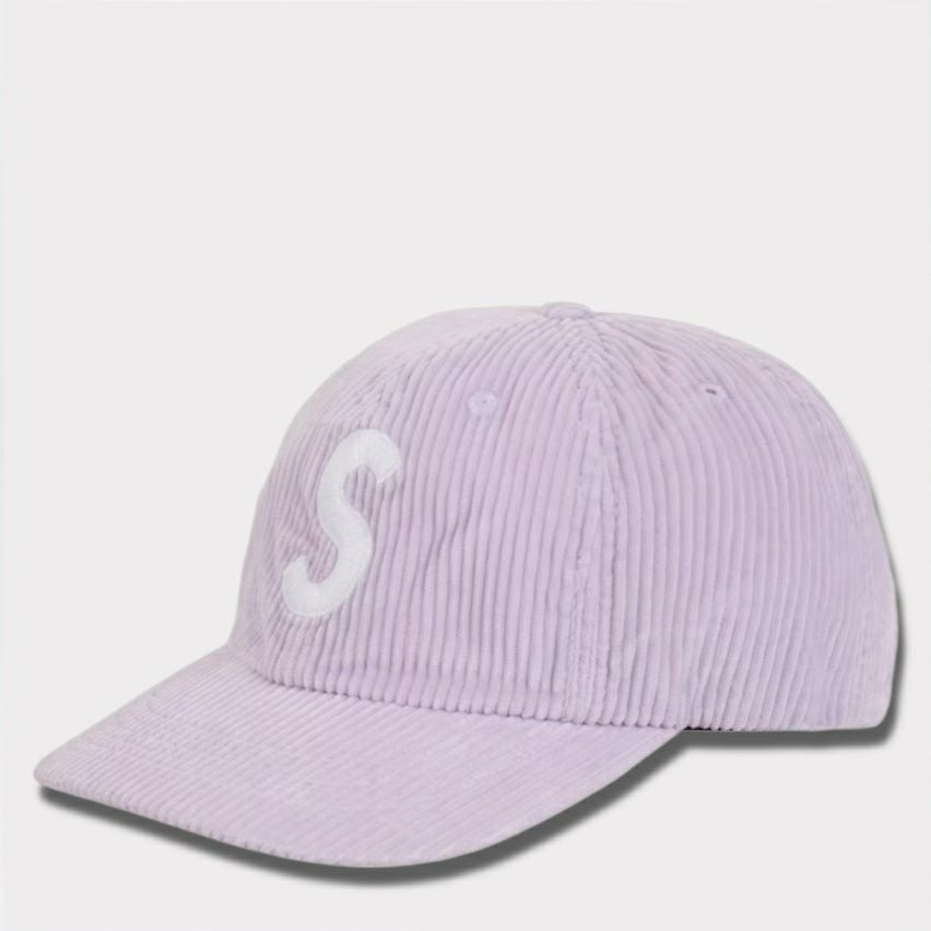 Supreme シュプリーム 2024AW Corduroy S Logo 6-Panel Cap