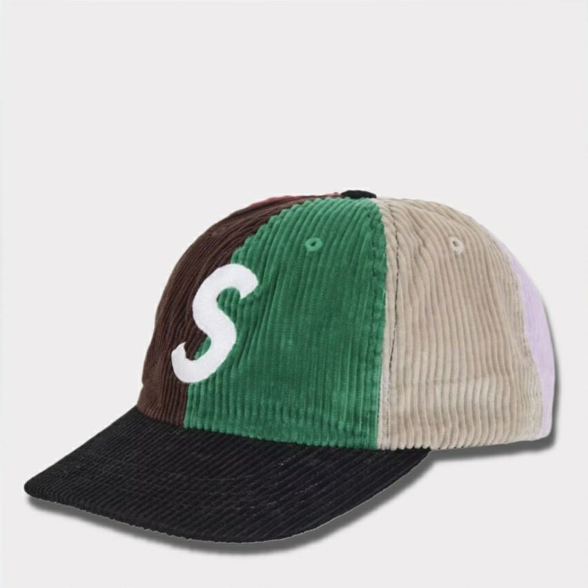 Supreme シュプリーム 2024AW Corduroy S Logo 6-Panel Cap