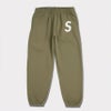 Supreme シュプリーム 2024AW S Logo Sweatpant Sロゴスウェットパンツ　オリーブ