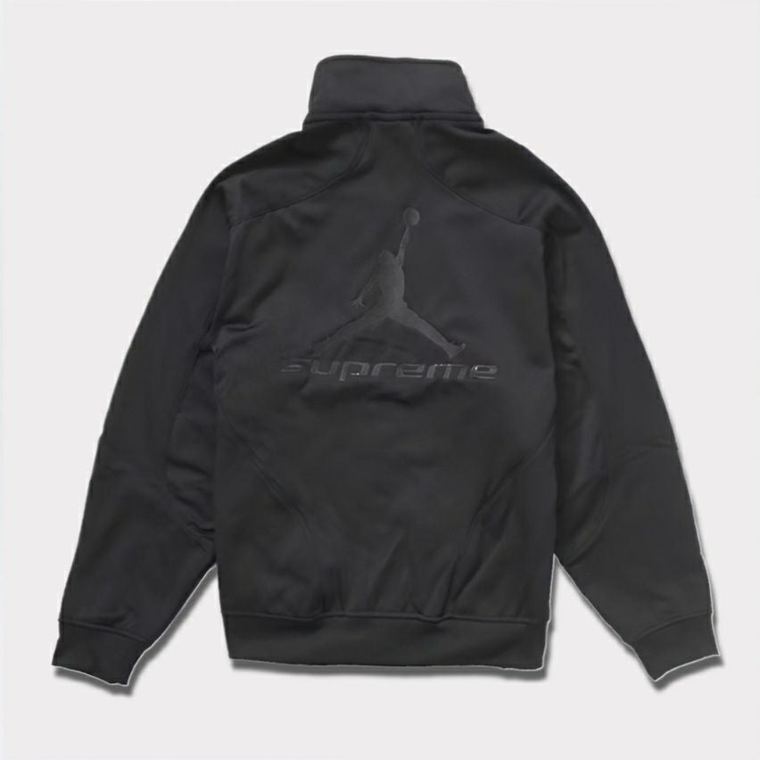 Supreme x Jordan Tricot トラックジャケット　上下セット　L Supreme x Jordan Tricot Track Jacket | Black | FARFETCH