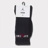 Supreme シュプリーム 21AW Jordan Crew Socks (2pack) ジョーダンクルーソックス(2パック) ブラック　黒