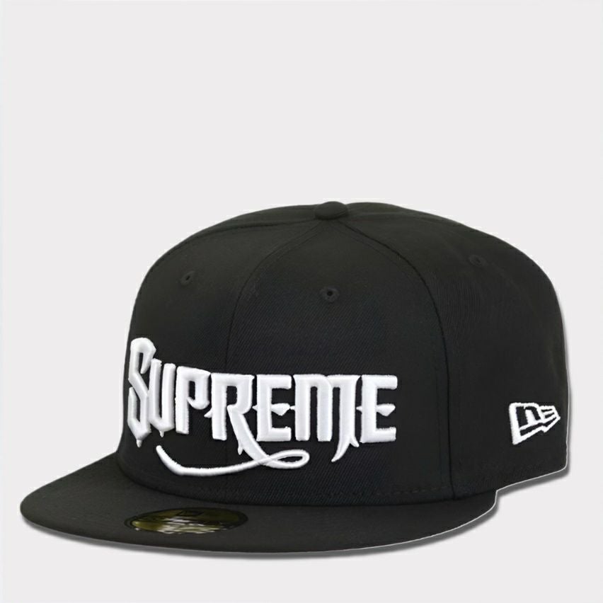 Supreme 59FIFTY キャップ 黒　かつきくん着用 Supreme シュプリーム 2024AW Mister Cartoon New Era Capミスター