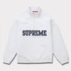 Supreme シュプリーム 2024AW Collegiate Half Zip Pullover カレッジエイトハーフジッププルオーバー アッシュグレー 灰