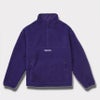 Supreme シュプリーム 2024AW Polartec Shearling Reversible Pullover ポラーテックシアリングリバーシブルプルオーバー パープル