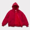 Supreme シュプリーム 2024AW The North Face Down Zip Up Hooded Sweatshirt ノースフェイスダウンジップアップフードパーカー レッド 赤