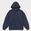 Supreme シュプリーム 2024AW Work Zip Up Hooded Sweatshirt ワークジップアップフードパーカー ネイビー 紺