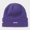 Supreme シュプリーム 2024AW New Era Script Beanie ニューエラスクリプトビーニー ニット帽　パープル　紫
