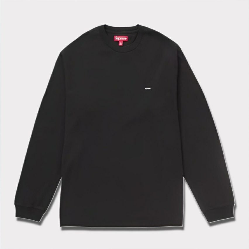 Supreme シュプリーム 2024AW Small Box L/S Tee スモールボックスロングスリーブTシャツ ブラック 黒