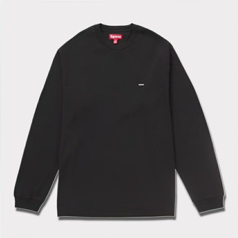 Supreme シュプリーム 2024AW Small Box L/S Tee スモールボックスロングスリーブTシャツ ブラック 黒