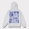 Supreme シュプリーム 2024AW Wild Embroidered Hooded Sweatshirt ワイルドエンブロイダードフードパーカー アッシュグレー 灰