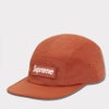 Supreme シュプリーム 2024AW Cordura Ripstop Camp Cap コーデュラリップストップキャンプキャップ オレンジ