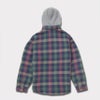 Supreme シュプリーム 2024AW Waffle Plaid Hooded Shirt ワッフルプレイドフードシャツ マルチカラー