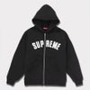 Supreme シュプリーム 2024AW Arc Thermal Lined Zip Up Hooded Sweatshirt アークサーマルラインジップアップフードパーカー ブラック 黒