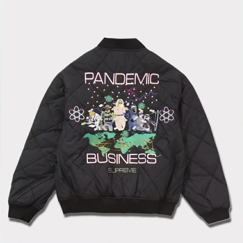 s*1様 【Supreme シュプリーム ワークジャケット Sサイズ】 Supreme（シュプリーム） 18SS Quilted Patent Vinyl Work Jacket