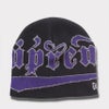 Supreme シュプリーム 2024AW New Era Accent Beanie ニューエラアクセントビーニー ネイビー 紺